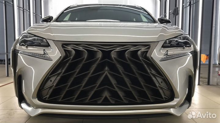 Решетка радиатора Lexus NX на рестайлинг