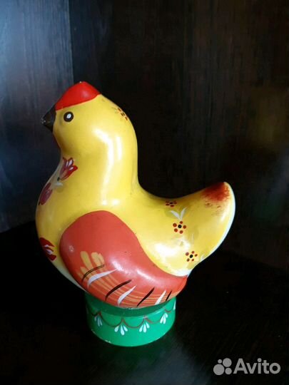 Сувенир Курица папье маше