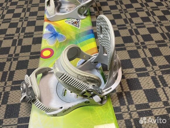 Сноуборд комплект Black Fire - 130 + F2 - XS