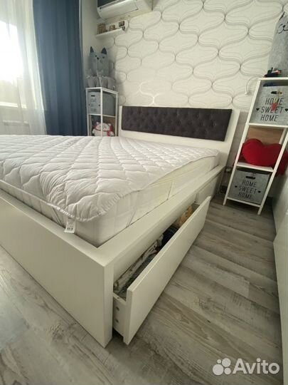 Кровать IKEA Мальм 160 200