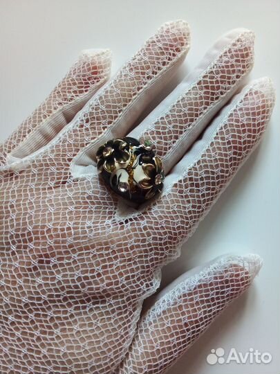 Кольцо женское ювелирная бижутерия Azora