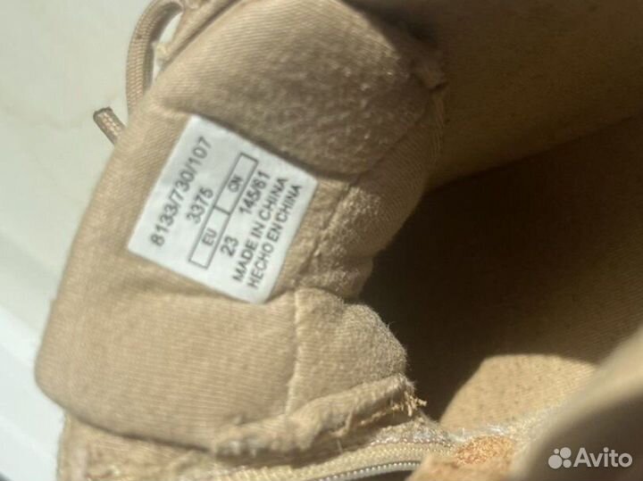 Ботинки детские zara 23