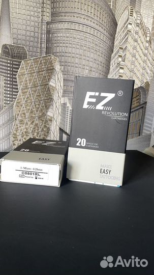 Картриджи для тату, татуажа EZ 0801