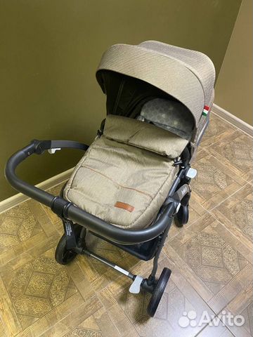 Коляска трансформер 2в1 Farfello Joy песочная