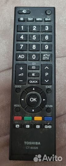 Пульт для телевизора toshiba