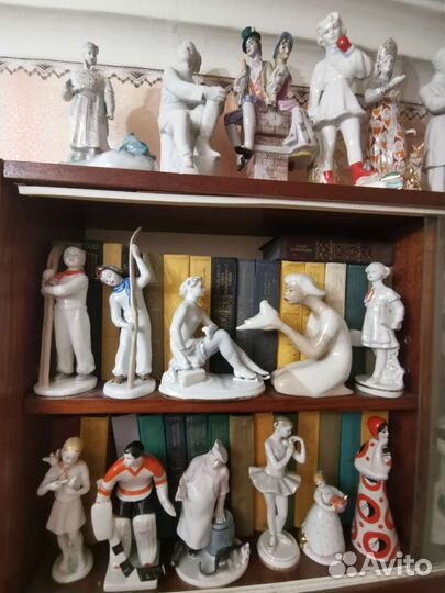Шикарный выбор фарфоровых статуэток из СССР