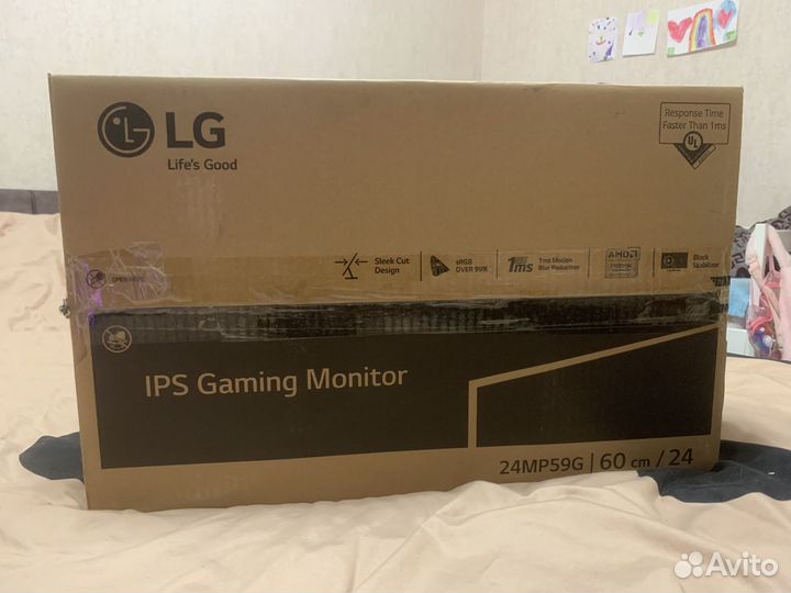Игровой монитор LG 24MP59G