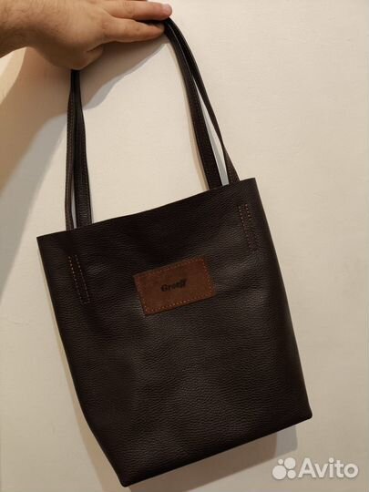 Сумка Шопер натуральная кожа