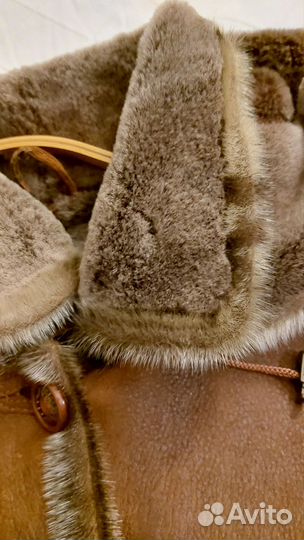 Дубленка натуральная женская 48 50 новая