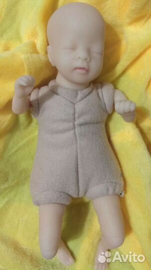 Мини Реборн, собранный молд, нераскрашенный