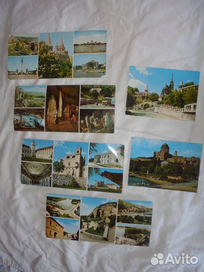 Венгрия 1972 год панорамные 32 х 10,5 см