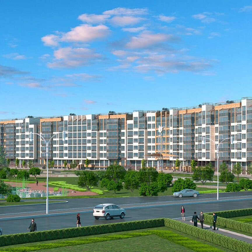 2-к. квартира, 62,4 м², 6/7 эт.