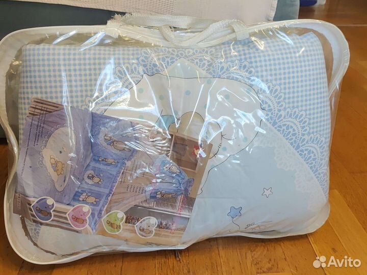 Детское постельное белье в детскую кроватку