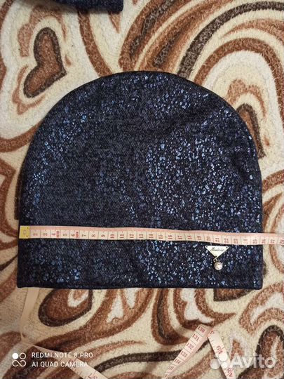 Женская шапка со снудом