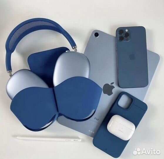 Наушники Airpods Max (Премиум, гарантия, Airoha)