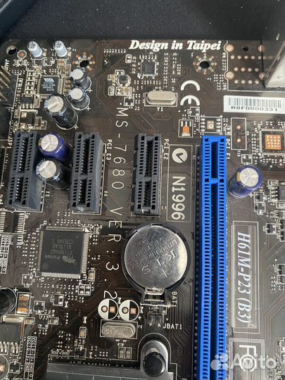 Материнская плата 1155 Msi h61m-p23 (b3)