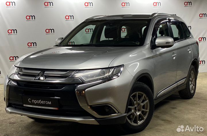 Mitsubishi Outlander 2.0 CVT, 2015, 200 000 км