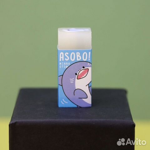 Стильная и яркая стирательная резинка