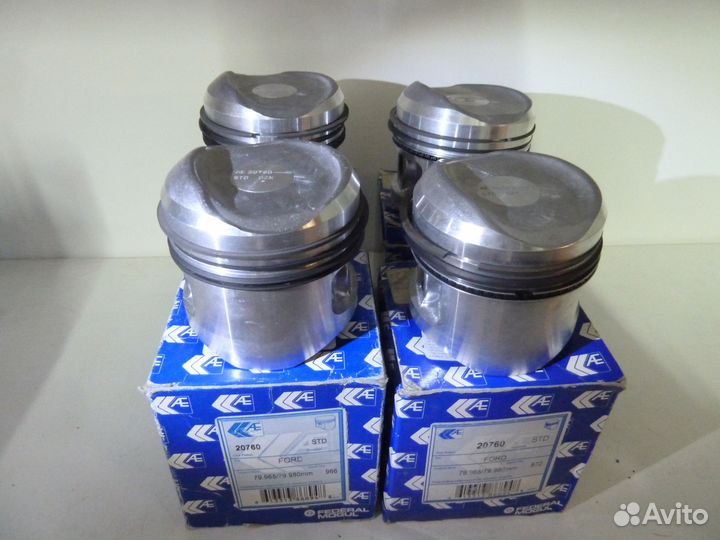 Ford Escort/ Fiesta/ Orion Новый Комплект Поршней