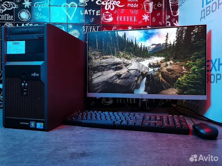 Компьютер i5 2400 ram 8 gb ssd 120 gb