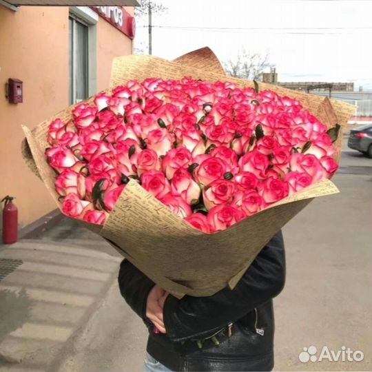 Букеты из 101 розы