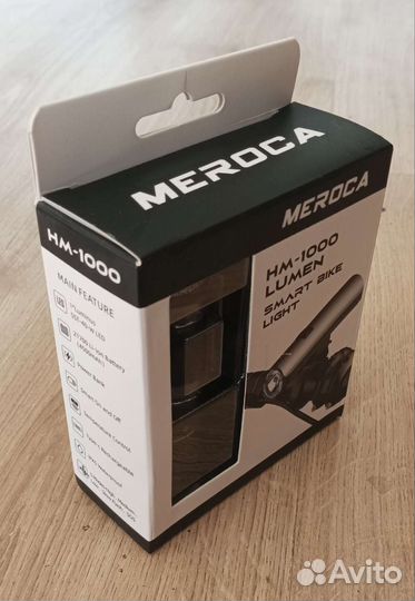 Велосипедный фонарь (фара) передний 1000 люмен