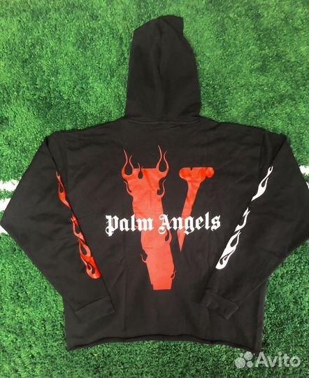 Худи Vlone x Palm angels hoodie usa