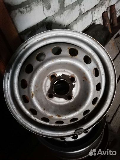 Штампованные диски на 14 4х100