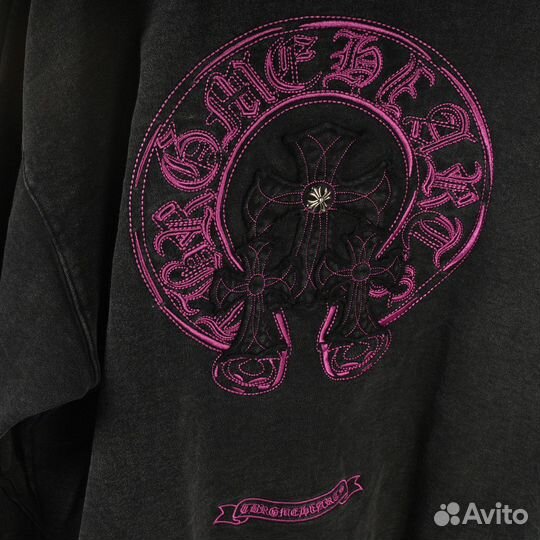 Свитшот Chrome Hearts Black-Pink