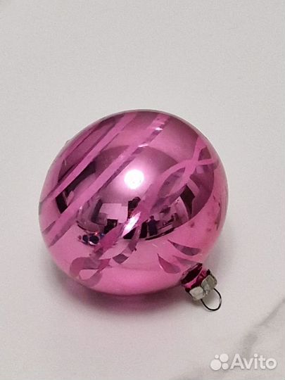 Елочные игрушки СССР глинка каустик