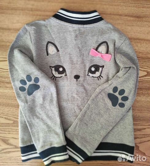 Бомбер для девочки 116