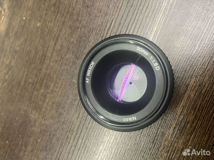Объектив Nikon AF nikkor 50mm 1:1.8D