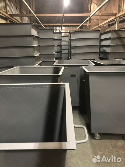 Бак мусорный металлический Арт з11932