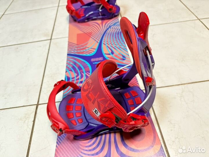 Новый сноуборд комплект Volkl Shine - 151 - M