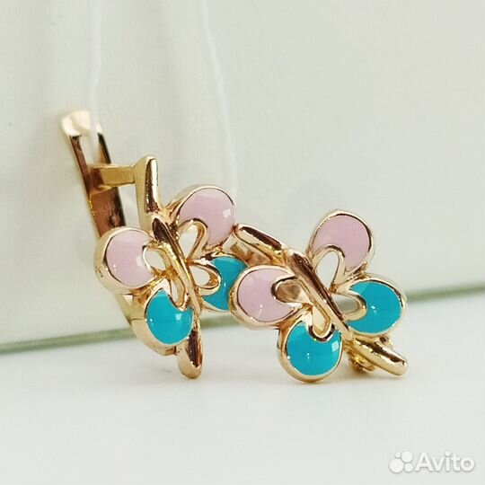 Серьги Золото