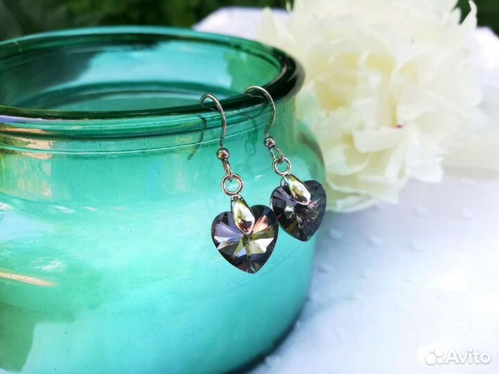 Серьги новые Swarovski