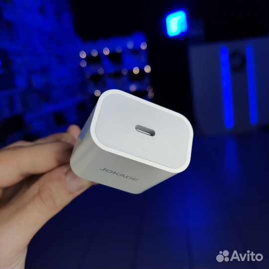 Быстрая зарядка на iPhone (адаптер + кабель)