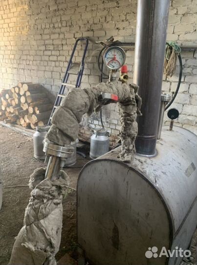 Производство пихтового масла. Пихтоварка 3куба