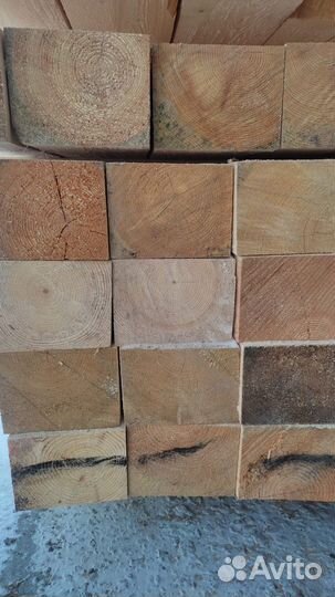 Брус 100х200х6000 из ели от производителя
