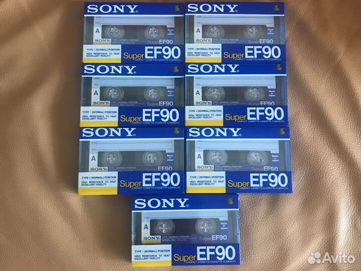 Аудиокассета Sony Super EF90