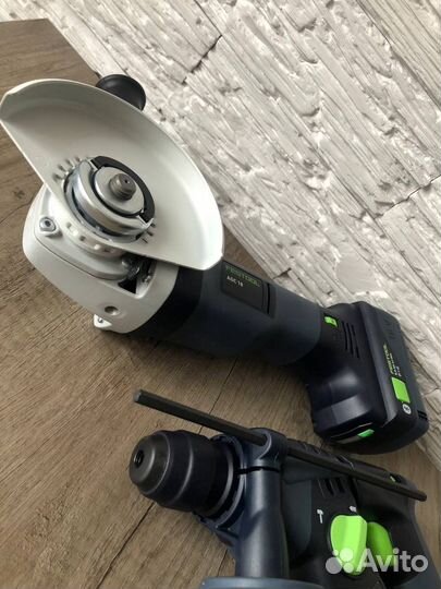 Festool ушм AGC 18-125 Li, перфоратор BHC 18 Li