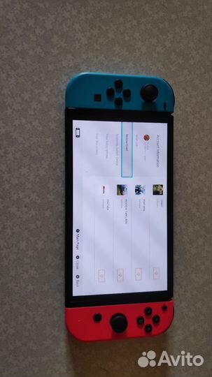 Nintendo switch oled с играми