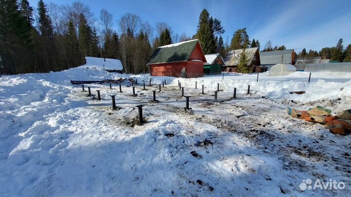 Свайно винтовой фундамент / Все способы оплаты