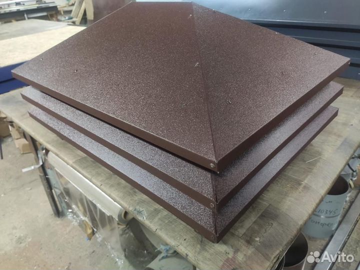 Дымник 3 уровня (колпак на трубу)