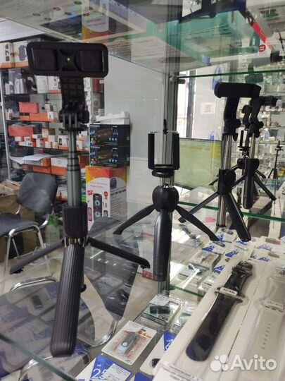 Держатели селфипалки Tripod