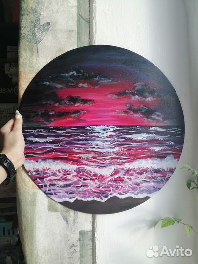 Картина акрилом 