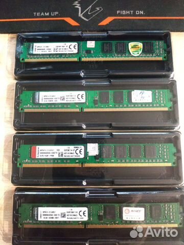 Оперативная память ddr3 4 gb 1600 kingston