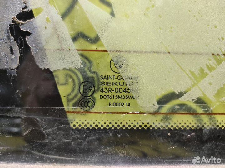 Форточка задняя левая Bmw X5 E70 / FE82 N62B48B