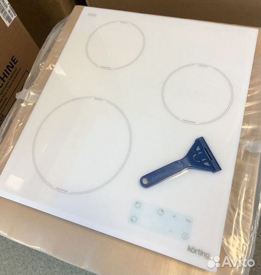 Индукционная панель 45см белая