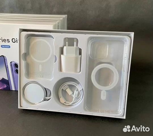 Подарочный набор Apple 5в1 аксессуары